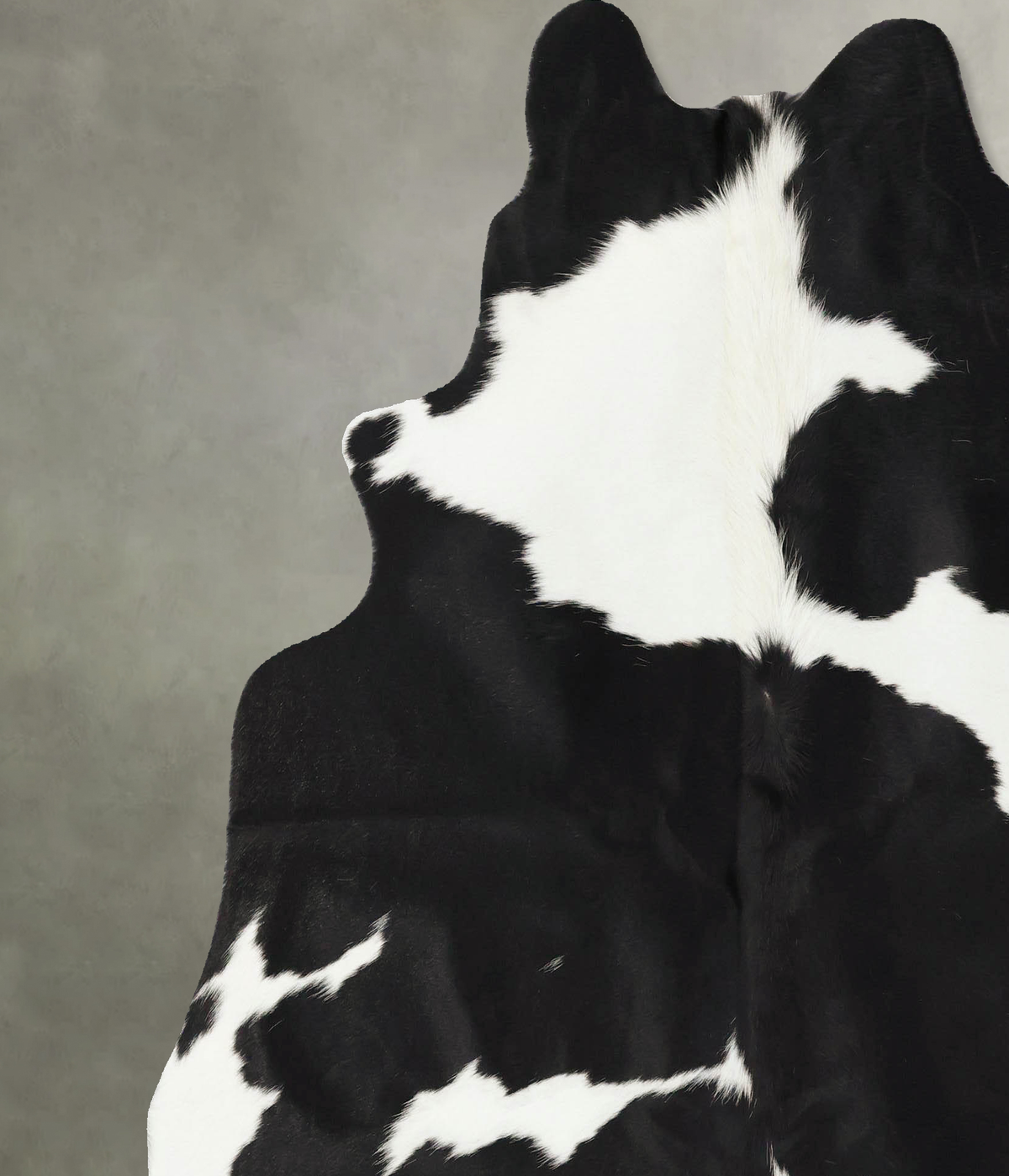 Black and White Cowhide Rug #B25225