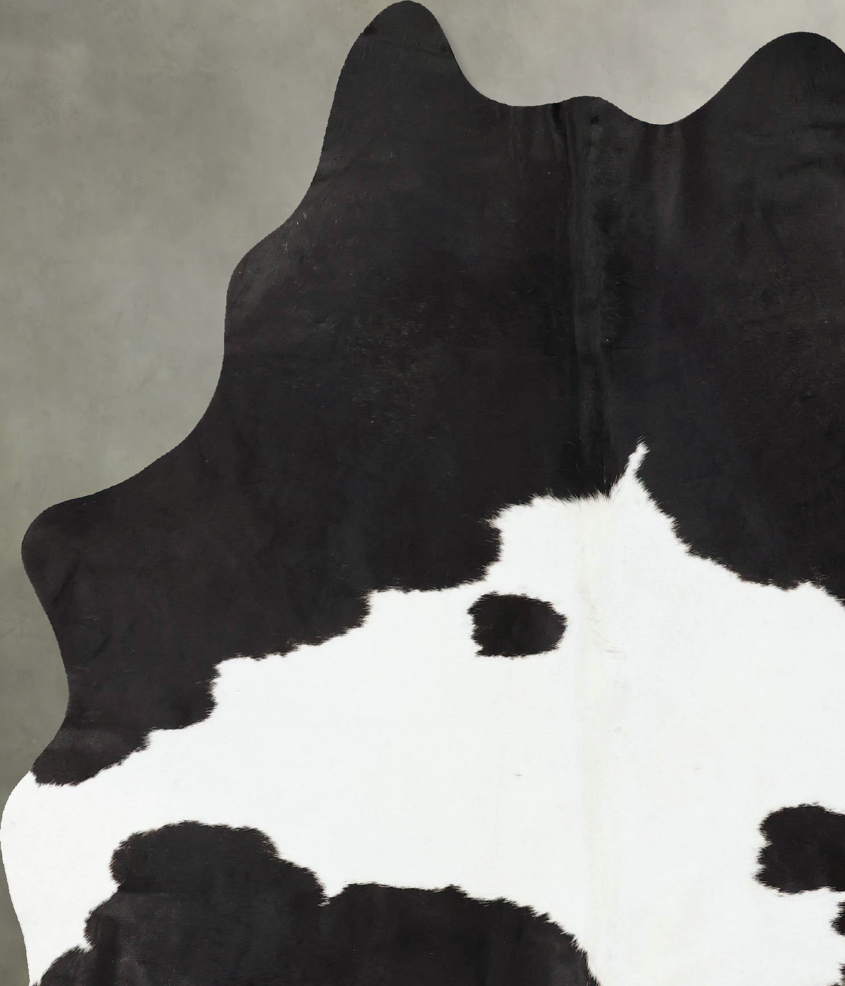 Black and White Cowhide Rug #B25249