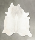 Light Grey XX-Large Brazilian Cowhide Rug 8'5"H x 6'11"W #B2525 by Hudson Hides