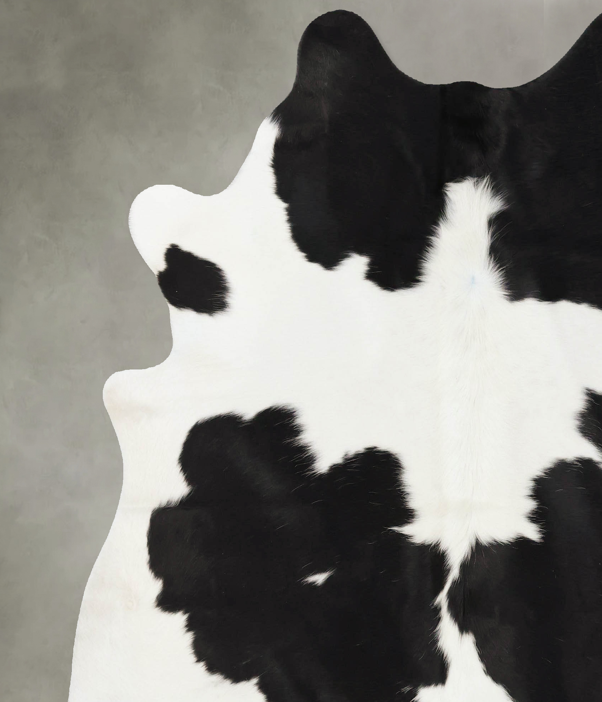 Black and White Cowhide Rug #B25252