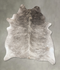 Grey Brindle XX-Large Brazilian Cowhide Rug 8'7