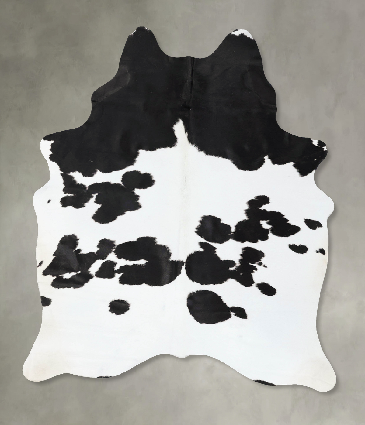 Black and White Cowhide Rug #B25264