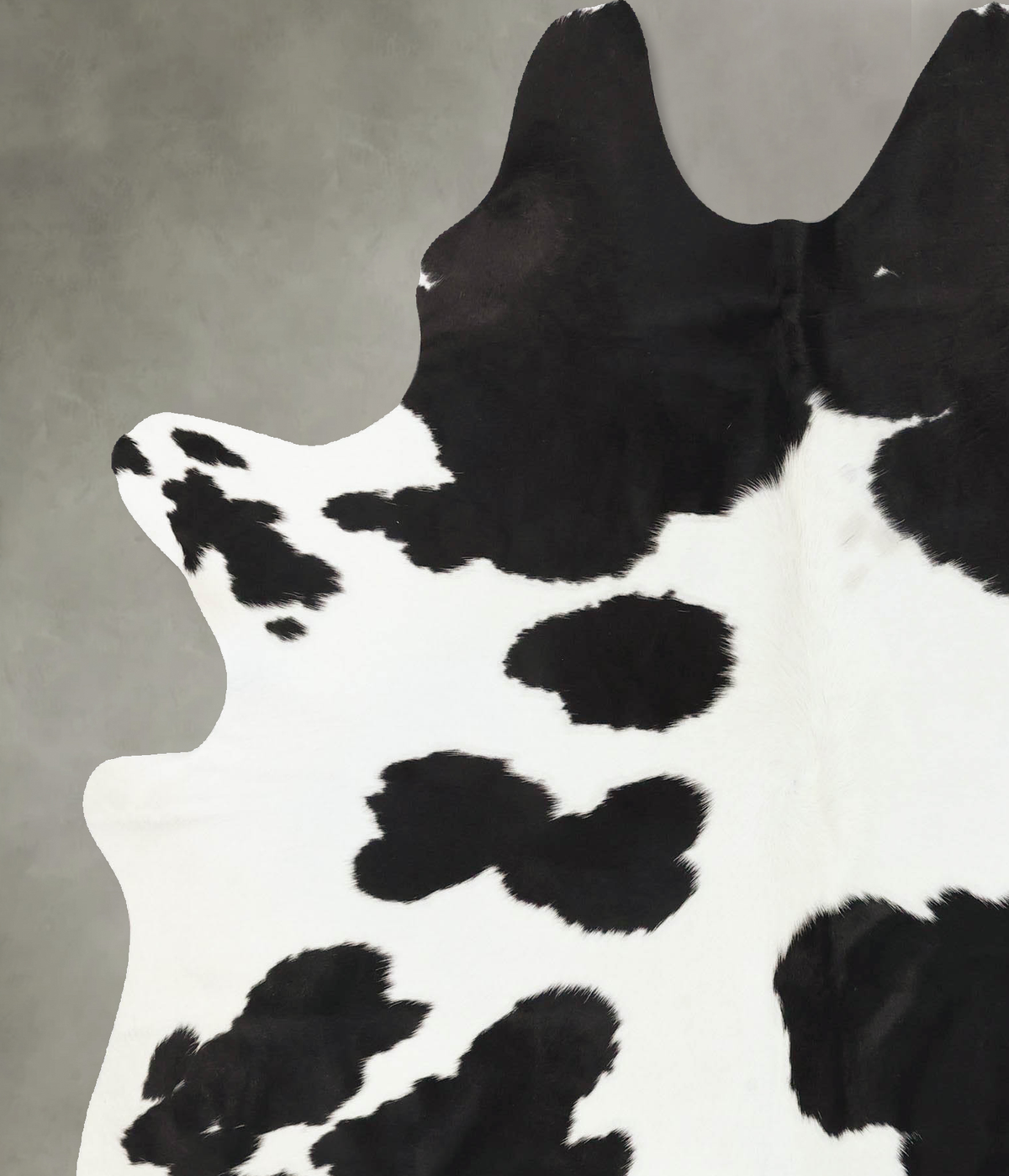 Black and White Cowhide Rug #B25278