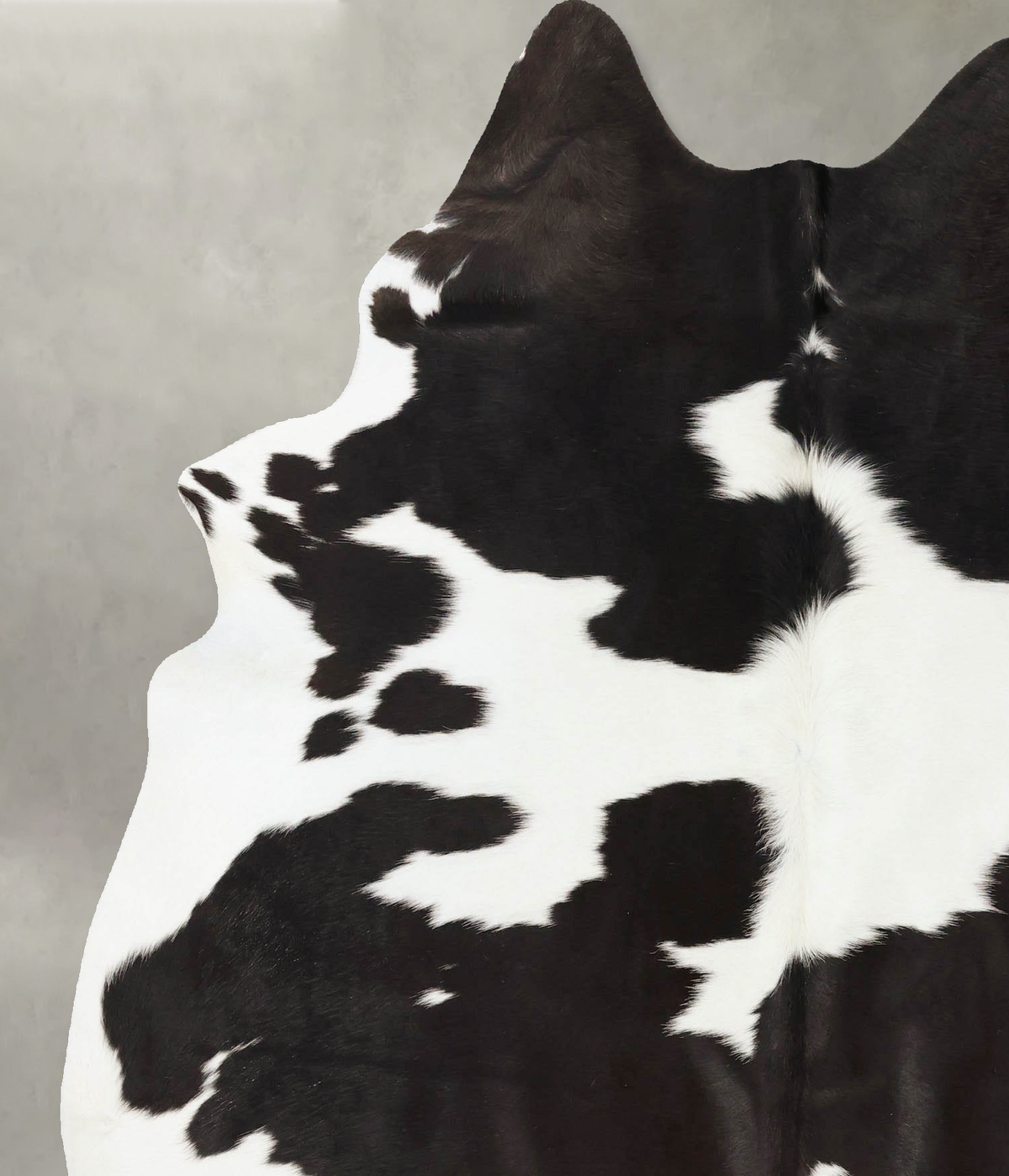 Black and White Cowhide Rug #B25288