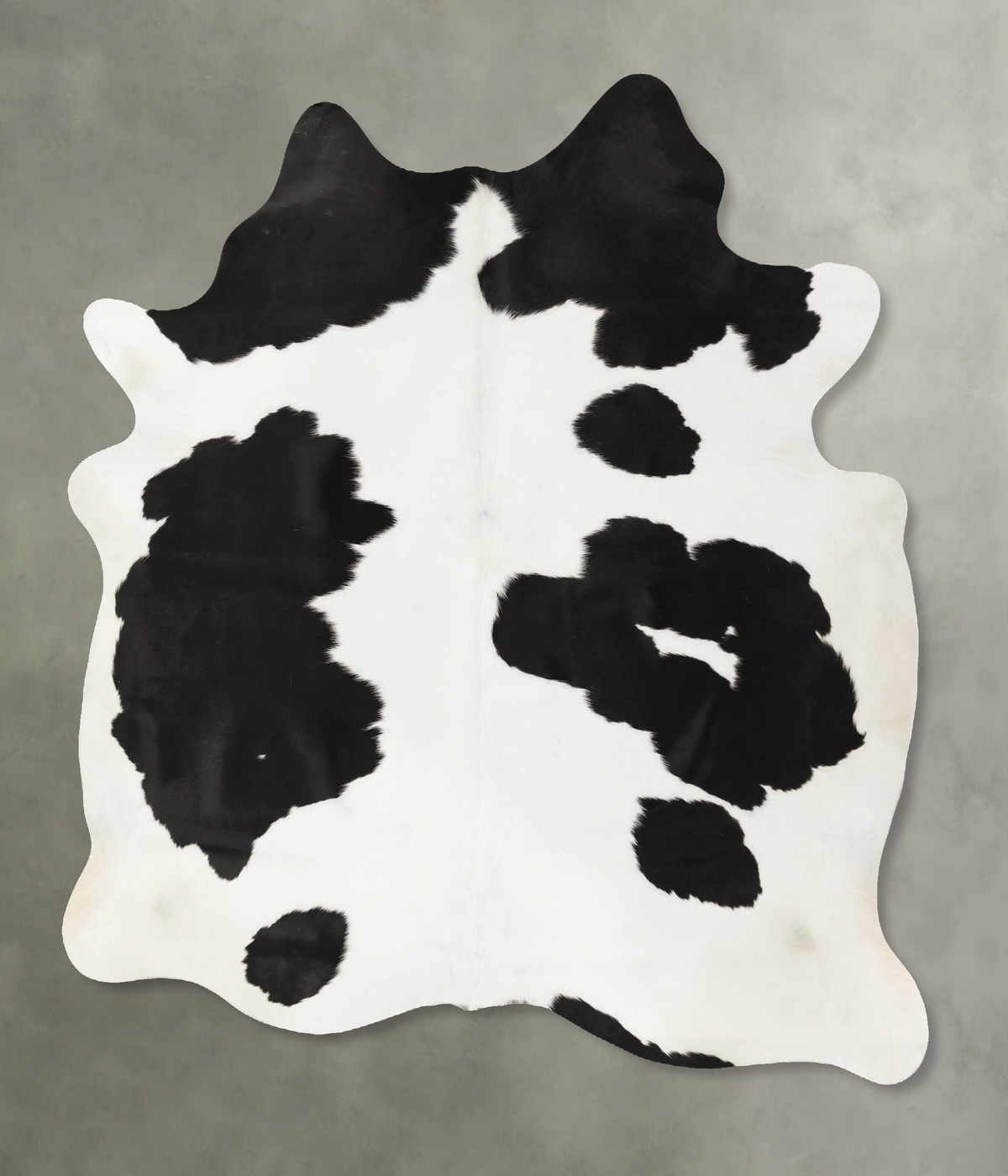 Black and White Cowhide Rug #B25289
