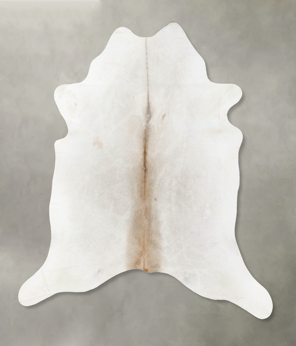 Grey with Beige Cowhide Rug #B25315