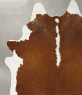 Hereford XX-Large Brazilian Cowhide Rug 7'11"H x 7'0"W #B25353 by Hudson Hides