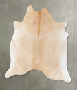 Palomino XX-Large Brazilian Cowhide Rug 7'11"H x 7'6"W #B25357 by Hudson Hides