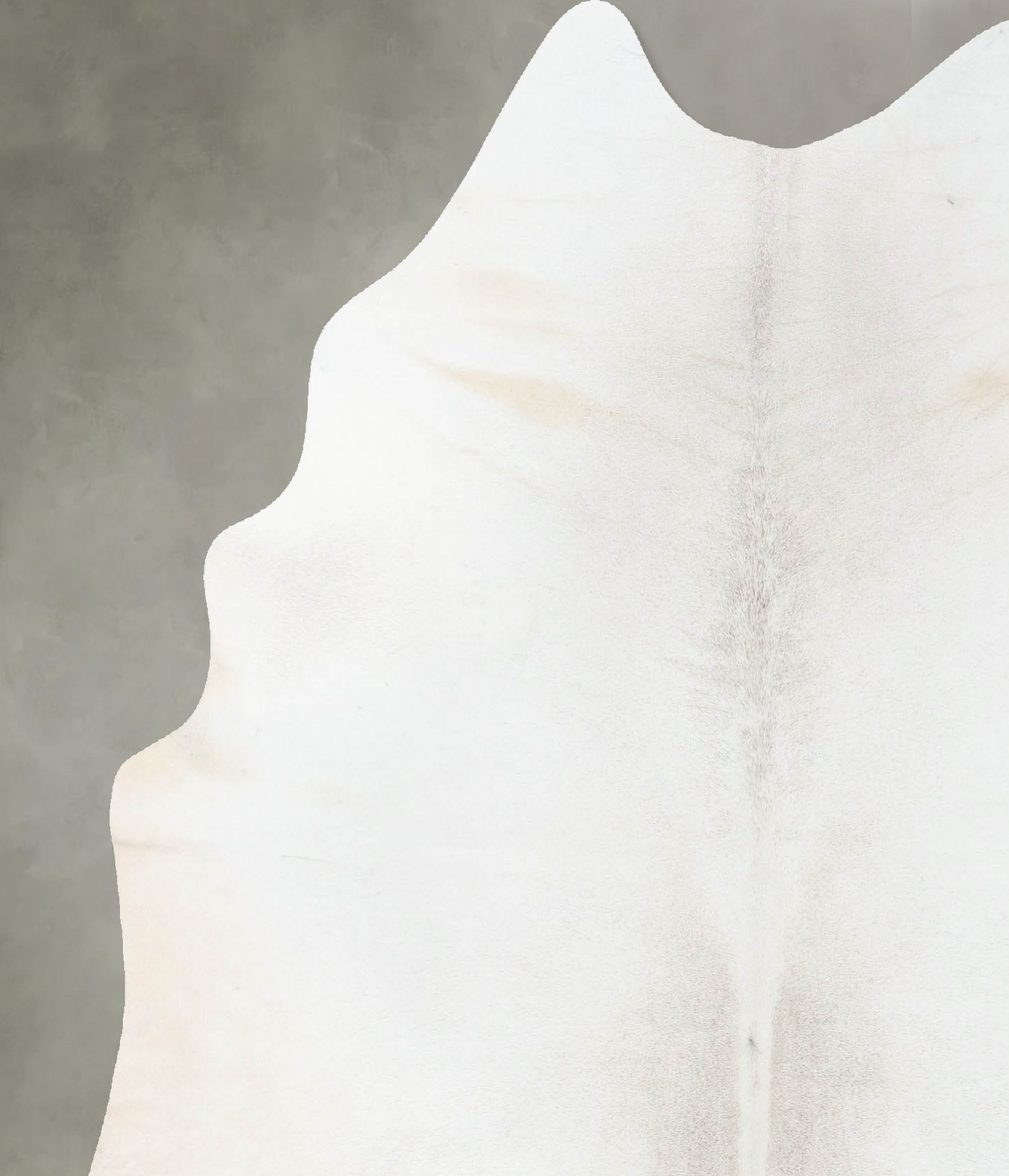 Light Grey Large Brazilian Cowhide Rug 6'8"H x 5'8"W #B25387 by Hudson Hides