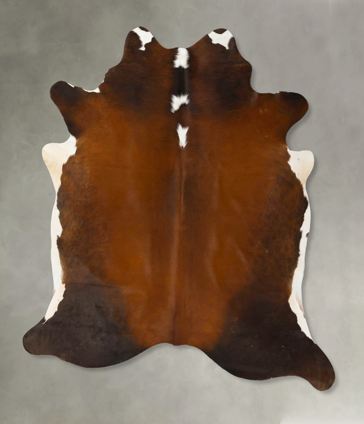 Warm Caramel X-Large Brazilian Cowhide Rug 7'4"H x 6'4"W #B25430 by Hudson Hides