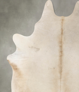 Champagne XX-Large Brazilian Cowhide Rug 8'8"H x 6'11"W #B25505 by Hudson Hides