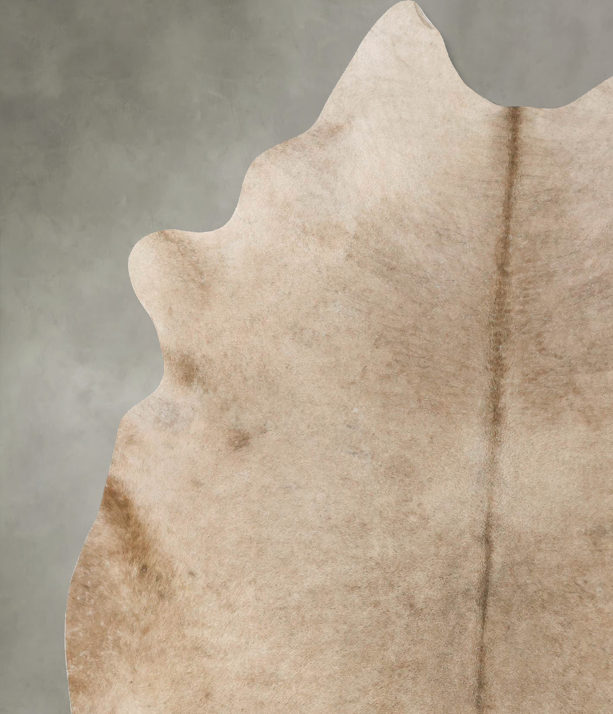 Champagne X-Large Brazilian Cowhide Rug 7'7"H x 5'7"W #B25521 by Hudson Hides
