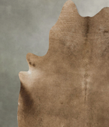 Taupe X-Large Brazilian Cowhide Rug 7'5"H x 6'5"W #B25538 by Hudson Hides