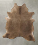Taupe X-Large Brazilian Cowhide Rug 7'10"H x 6'4"W #B25544 by Hudson Hides