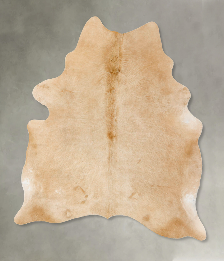 Palomino X-Large Brazilian Cowhide Rug 7'1"H x 5'9"W #B25567 by Hudson Hides