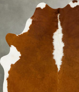 Hereford X-Large Brazilian Cowhide Rug 6'10"H x 5'11"W #B25582 by Hudson Hides