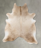 Taupe XX-Large Brazilian Cowhide Rug 8'7"H x 7'6"W #B25596 by Hudson Hides