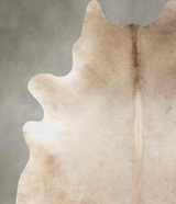 Taupe XX-Large Brazilian Cowhide Rug 8'7"H x 7'6"W #B25596 by Hudson Hides