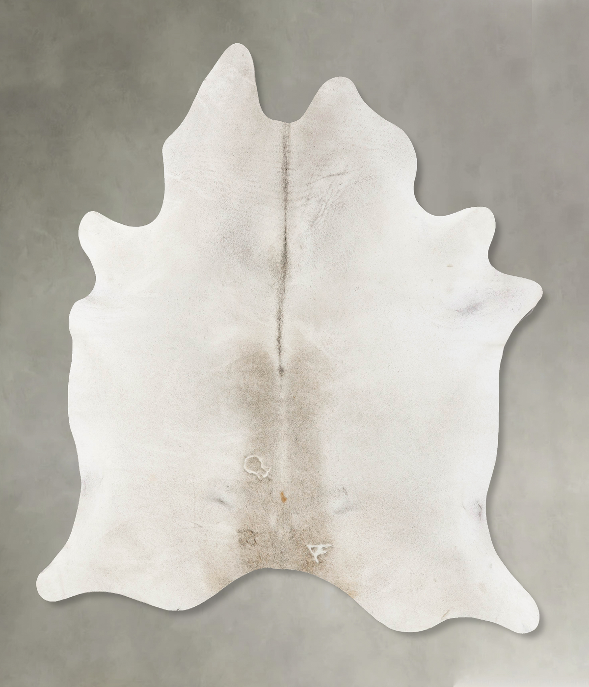 Light Grey Cowhide Rug #B25604