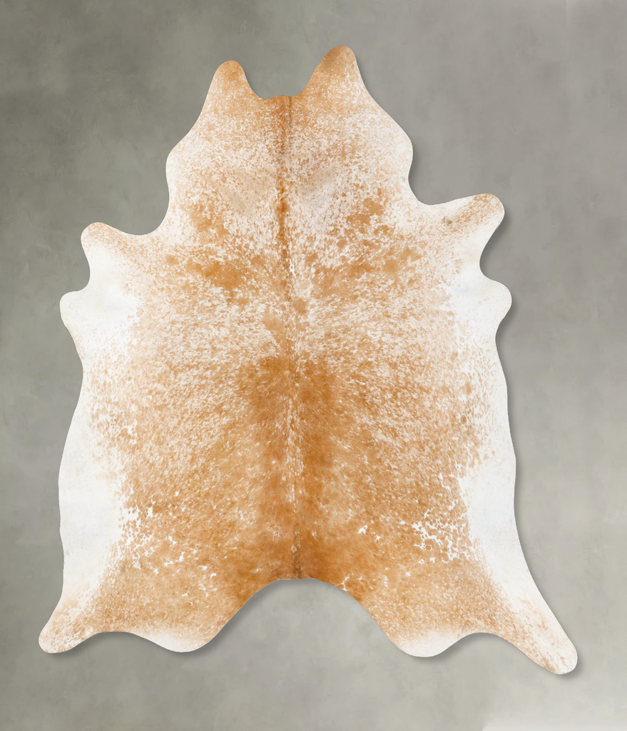 Salt and Pepper Brown XX-Large Brazilian Cowhide Rug 8'5"H x 7'3"W #B25608 by Hudson Hides