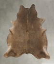 Taupe XX-Large Brazilian Cowhide Rug 7'8"H x 6'8"W #B25623 by Hudson Hides