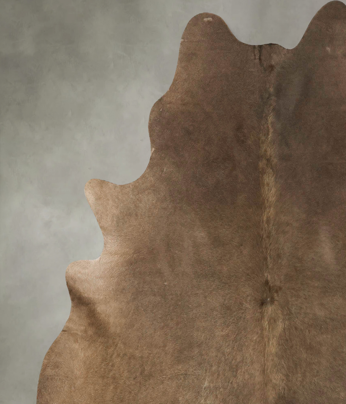 Taupe XX-Large Brazilian Cowhide Rug 7'8"H x 6'8"W #B25623 by Hudson Hides