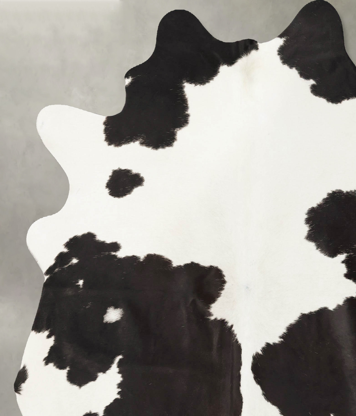 Black and White Cowhide Rug #B25633