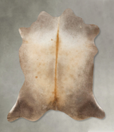 Taupe X-Large Brazilian Cowhide Rug 6'10"H x 6'3"W #B25710 by Hudson Hides