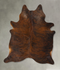 Dark Brindle X-Large Brazilian Cowhide Rug 7'7