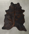 Dark Brindle X-Large Brazilian Cowhide Rug 7'10