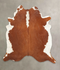 Hereford X-Large Brazilian Cowhide Rug 7'5