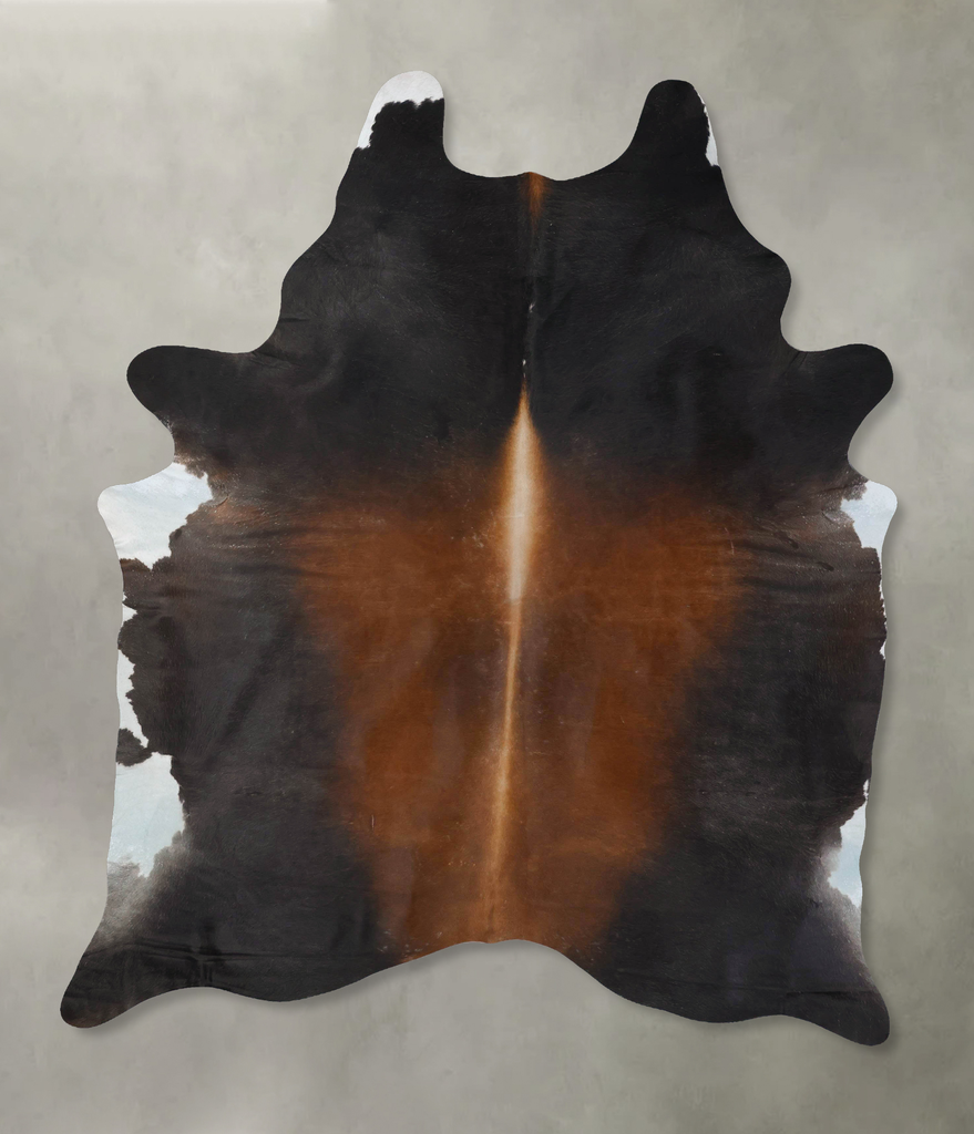 Warm Caramel XX-Large Brazilian Cowhide Rug 9'3"H x 6'8"W #B25810 by Hudson Hides