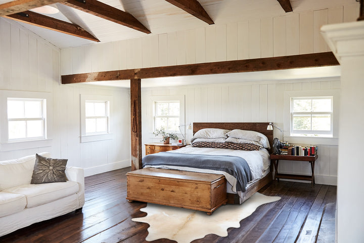 Palomino XX-Large Brazilian Cowhide Rug 8'8"H x 7'2"W #B25821 by Hudson Hides