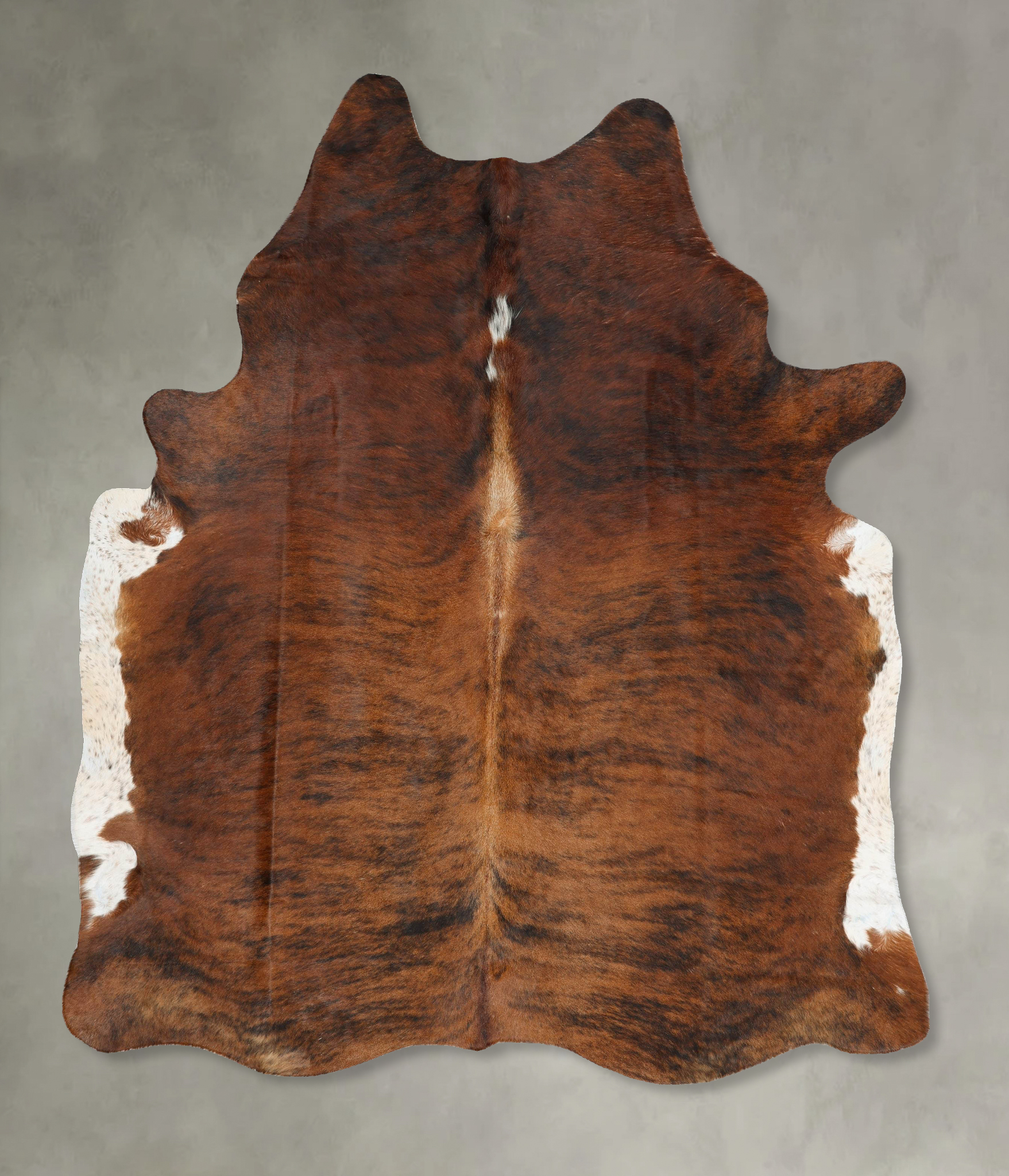 Medium Brindle Cowhide Rug #B25879
