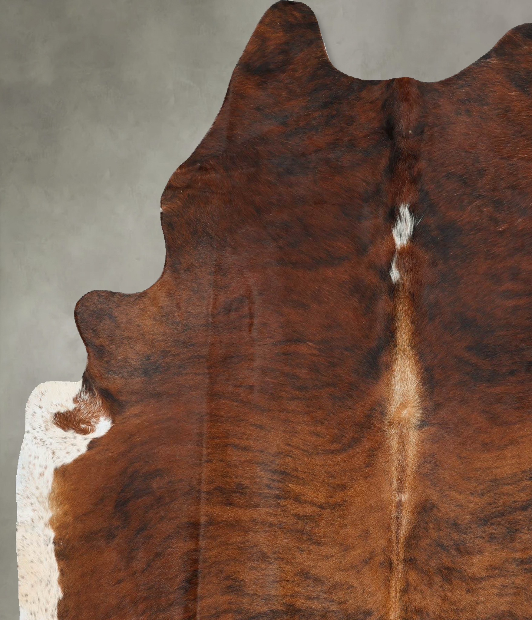 Medium Brindle Cowhide Rug #B25879