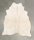 Palomino Large Brazilian Cowhide Rug 6'7"H x 5'3"W #B25932 by Hudson Hides