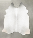 Light Grey Medium Brazilian Cowhide Rug 5'8"H x 5'3"W #B25966 by Hudson Hides