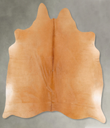 Beige X-Large Brazilian Cowhide Rug 6'9"H x 6'2"W #B26067 by Hudson Hides