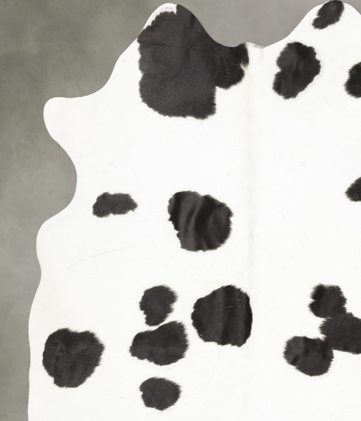 Black and White Cowhide Rug #B26098