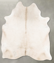 Champagne X-Large Brazilian Cowhide Rug 7'9"H x 5'10"W #B26238 by Hudson Hides