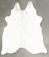 Light Grey Large Brazilian Cowhide Rug 5'7"H x 5'8"W #B26260 by Hudson Hides