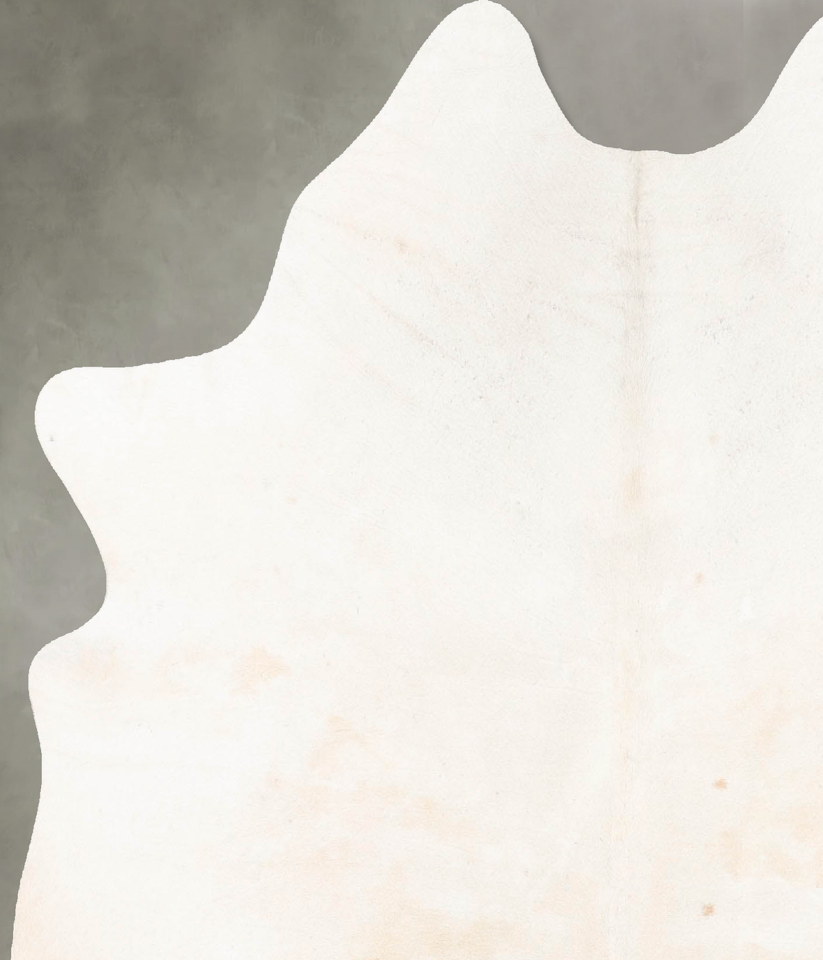 Ivory with Beige Large Brazilian Cowhide Rug 6'2"H x 5'6"W #B26289 by Hudson Hides