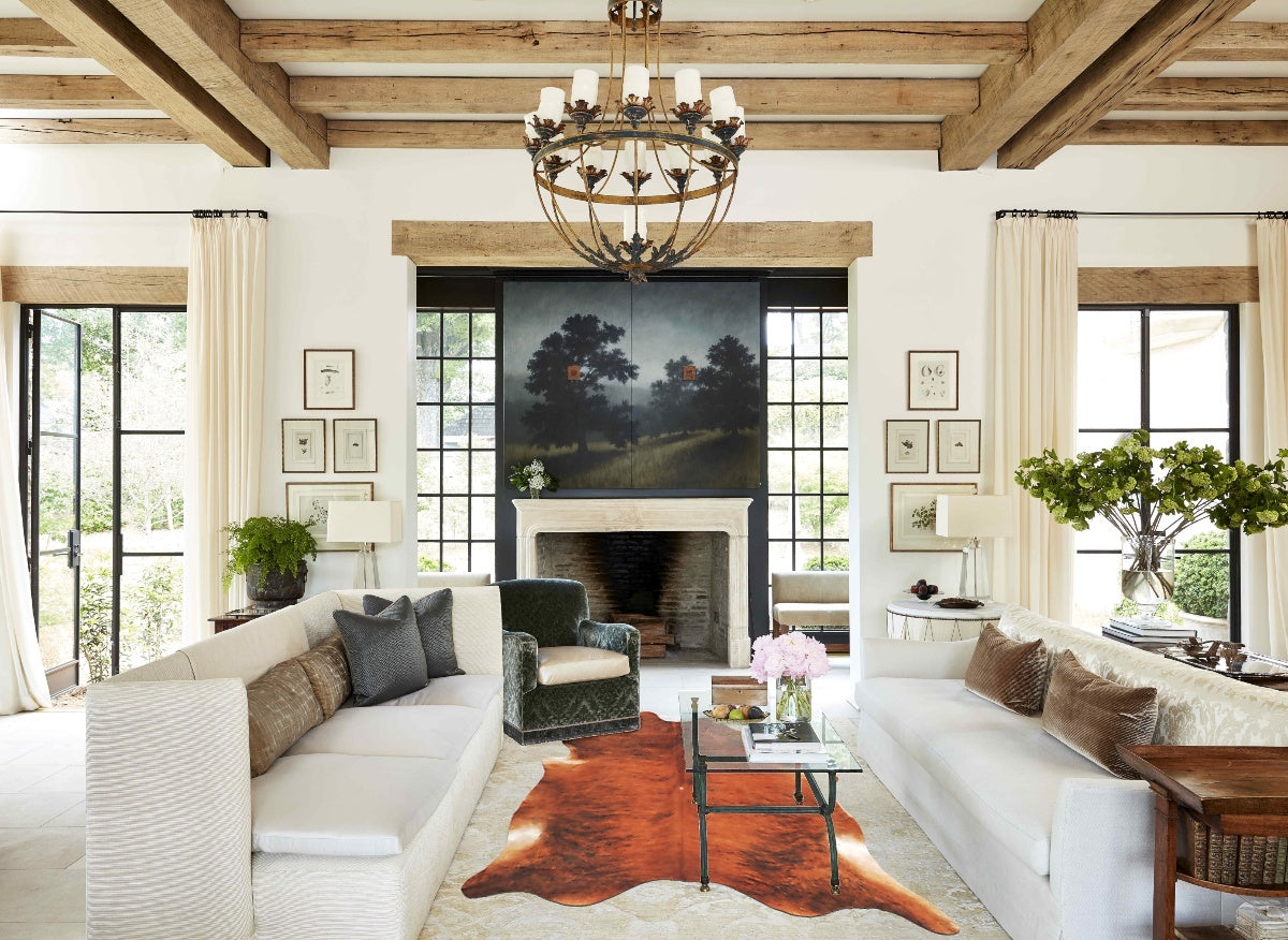 Medium Brindle Cowhide Rug #B2630