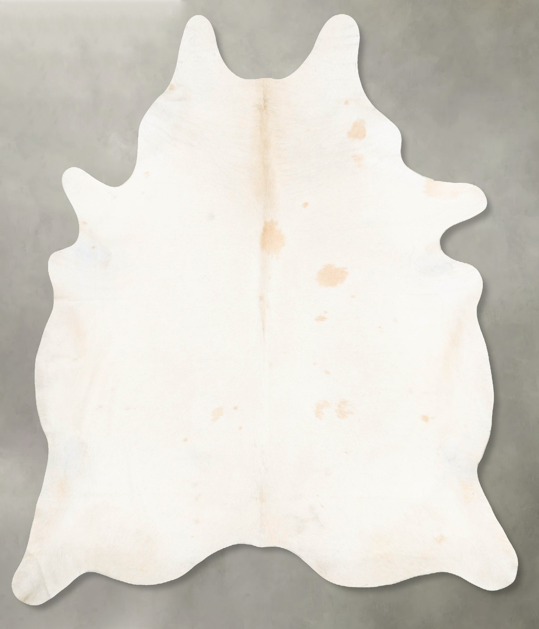 Ivory with Beige XX-Large Brazilian Cowhide Rug 8'0