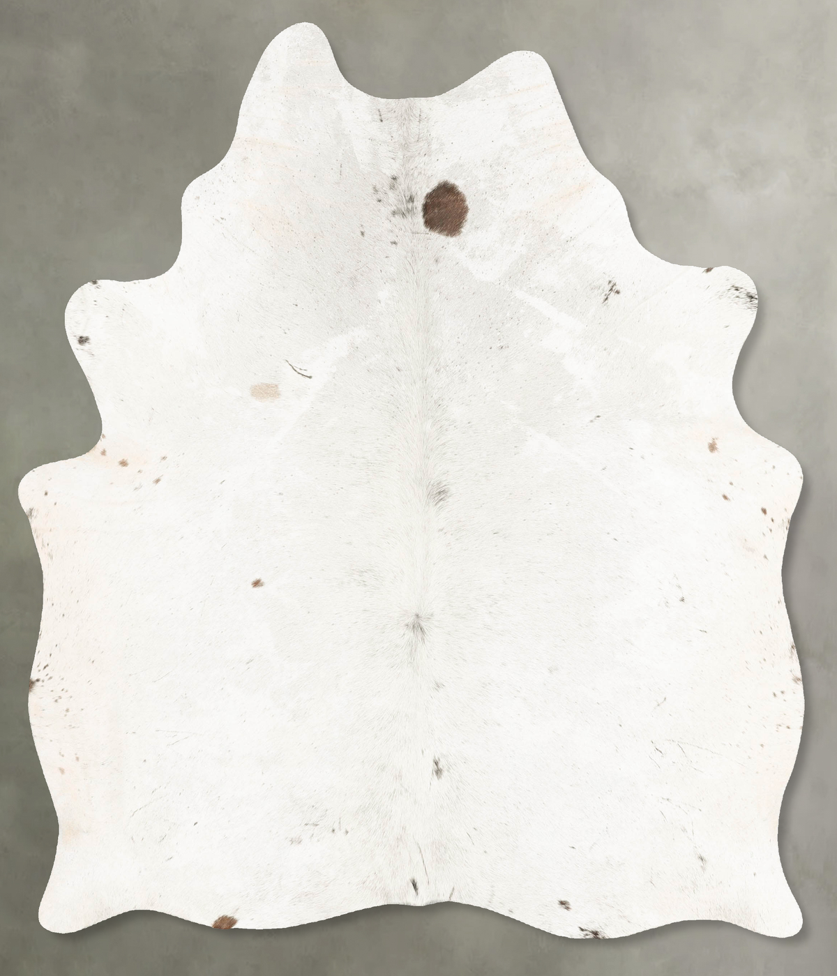 Salt and Pepper Black Cowhide Rug #B26321