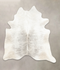 Grey Brindle XX-Large Brazilian Cowhide Rug 7'10