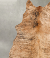 Light Brindle XX-Large Brazilian Cowhide Rug 7'9"H x 6'10"W #B26420 by Hudson Hides