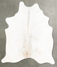 Grey with Beige X-Large Brazilian Cowhide Rug 7'1"H x 5'9"W #B26437 by Hudson Hides