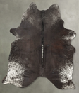 Salt and Pepper Black X-Large Brazilian Cowhide Rug 7'9"H x 5'9"W #B26461 by Hudson Hides