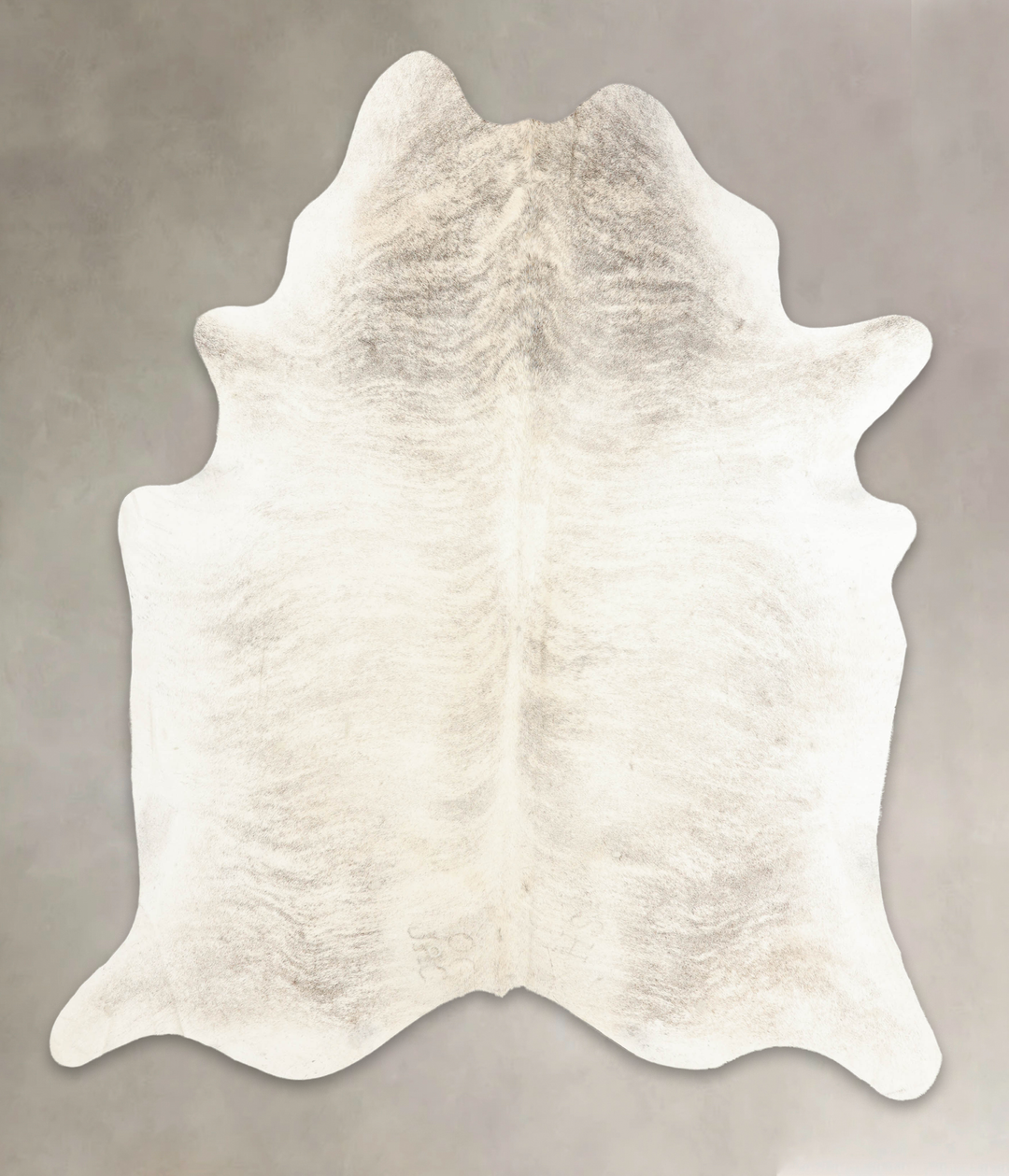 Grey Brindle XX-Large Brazilian Cowhide Rug 7'9"H x 6'5"W #B2655 by Hu